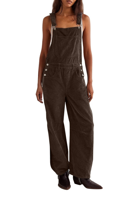 PInk Corduroy overalls