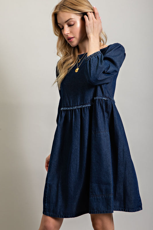 Dark Denim Dress